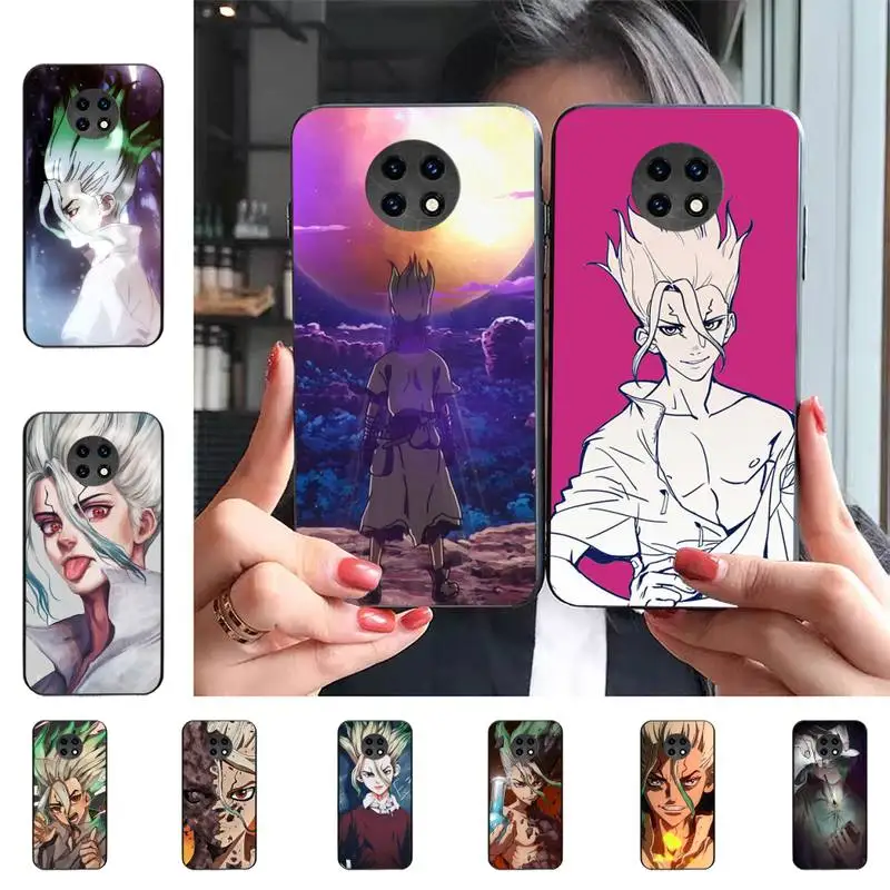

Dr.STONE Ishigami Senkuu Phone Case for Samsung S20 lite S21 S10 S9 plus for Redmi Note8 9pro for Huawei Y6 cover