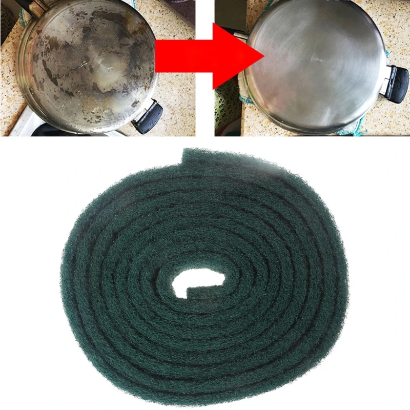 

652F Green Coarse Scouring Nonwoven Abrasive Pad Rust Removal Polishing Grinding Wood