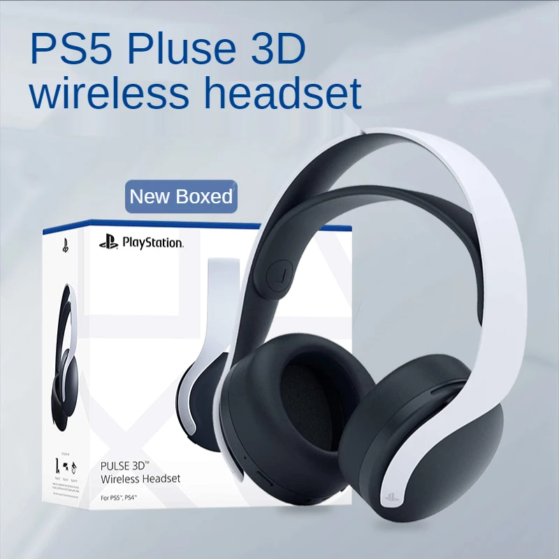 

Sony Original PULSE PS5 беспроводная гарнитура с двойным шумоподавлением микрофон с иммерсивной головкой PS4 аксессуары умные наушники