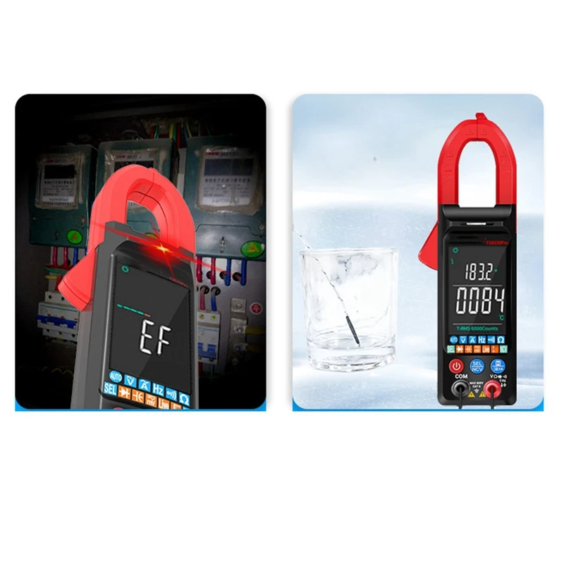 Цифровой измеритель зажима постоянного/переменного тока многофункциональный