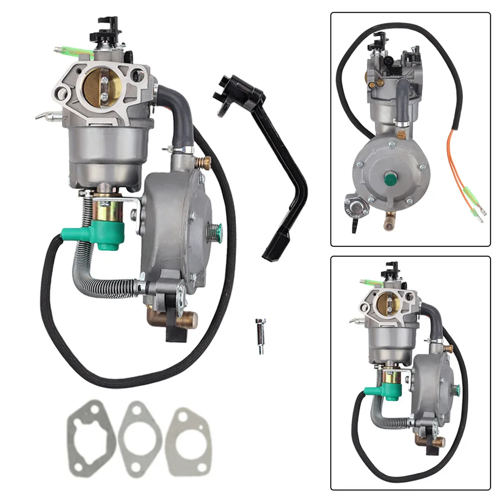 Dual Fuel Carburetor LPG Conversion Gas Generator For Honda GX390 188F 4.5-5.5KW Home Garden Power Tool Accessories