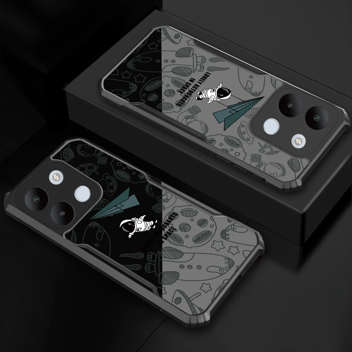 Для itel P65 P55 Plus + NFC P55T RS4 A70 A60S A50 S24 S23 Противоударная защита падения