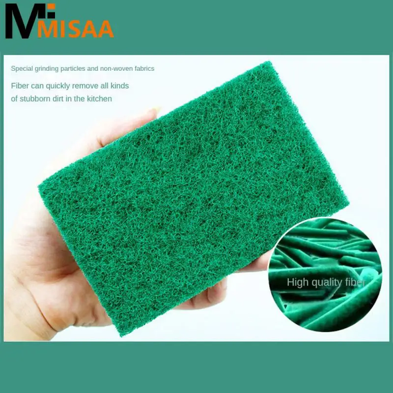 

Double-sided Cleaning Spongs Practical Multipurpose Durable For Kitchen New Kitchen Cleaning Tools Cleaning Sponge 3pcs