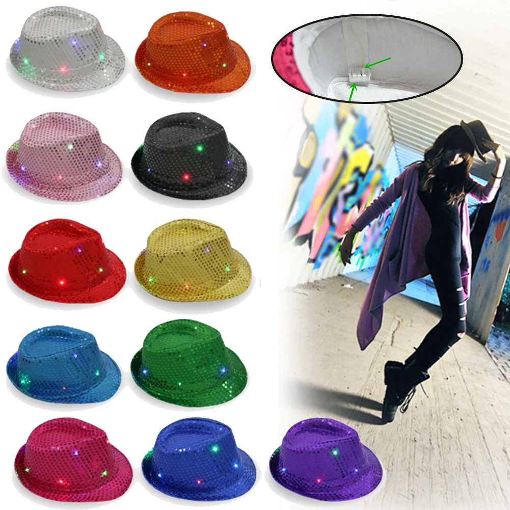 

Новинка 2022, модная Яркая блестящая Танцевальная вечеринка унисекс для взрослых, реквизит для сцены, шапки для бисероплетения