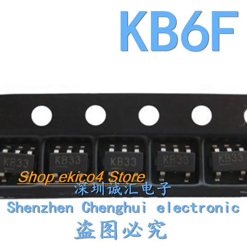 10 шт. оригинальный товар KB6 KB6F SOT23-5 IC