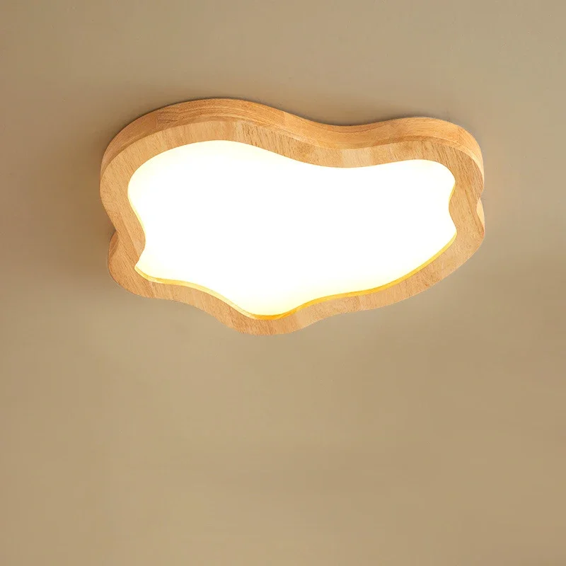 Современный подвесной потолочный светильник с зернистой текстурой под дерево