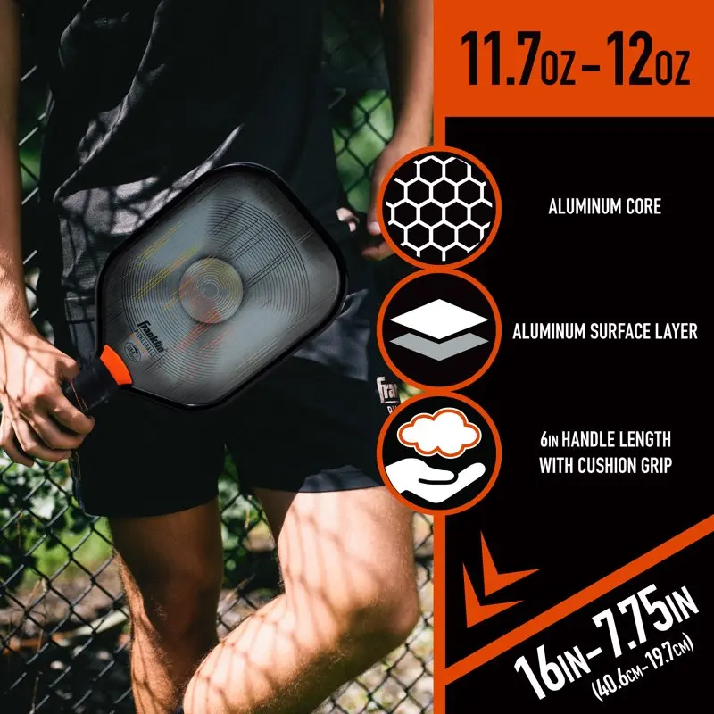 

Free shipping Paddle - Ben Johns Series Aluminum Paddle - Pickleball (USAPA) Approved