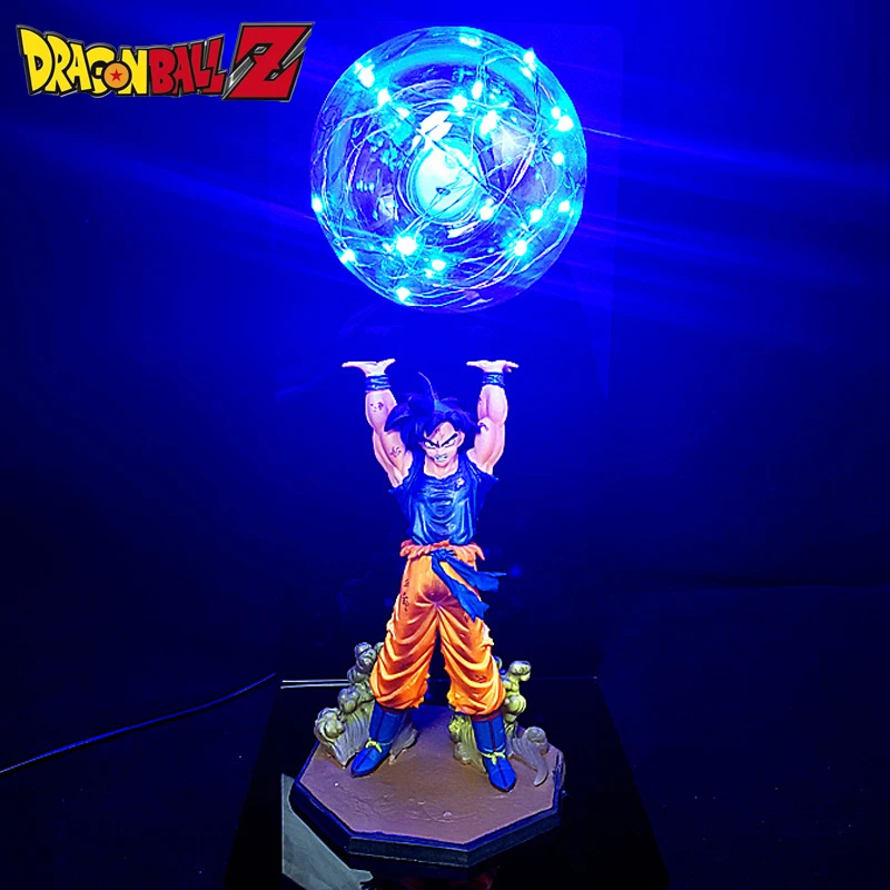 

Ночная лампа Dragon Ball Son Goku, настольная лампа со светодиодной подсветкой, креативная Коллекционная аниме модель, кукла, детская игрушка, подар...