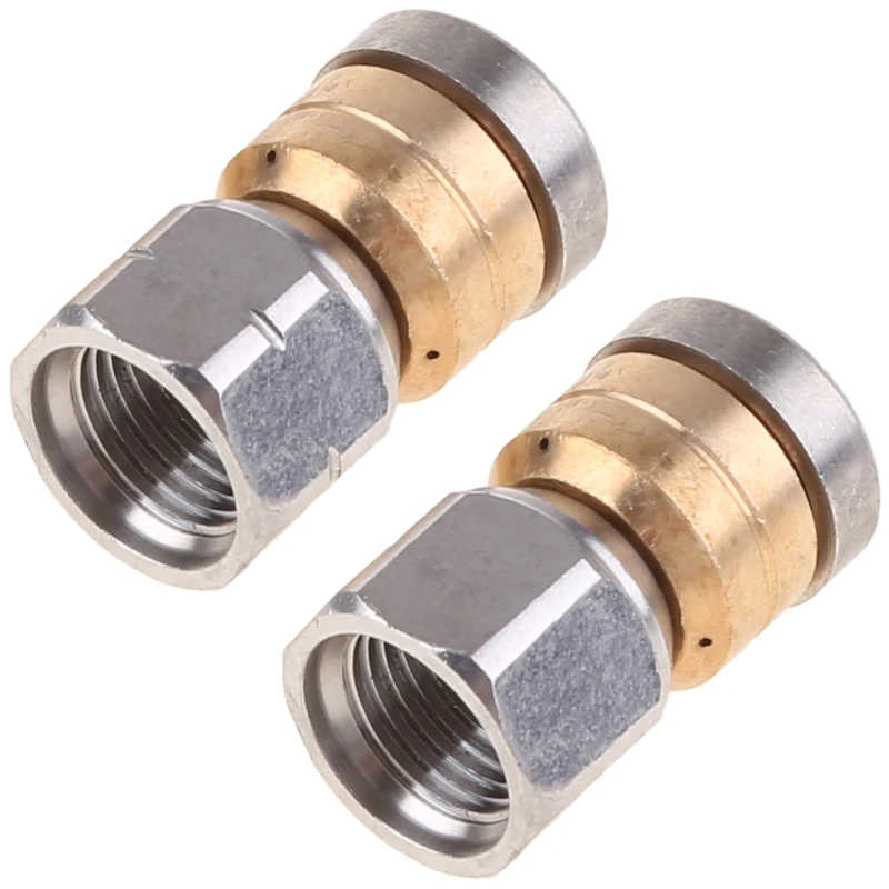 

Stainless Steel Pressure Washer Jet Nozzle Bsp Female Rotary Sewer