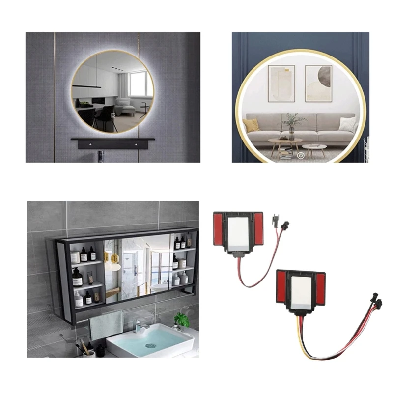 

Сенсорный переключатель для зеркала в ванную комнату, 12 В, 5 А