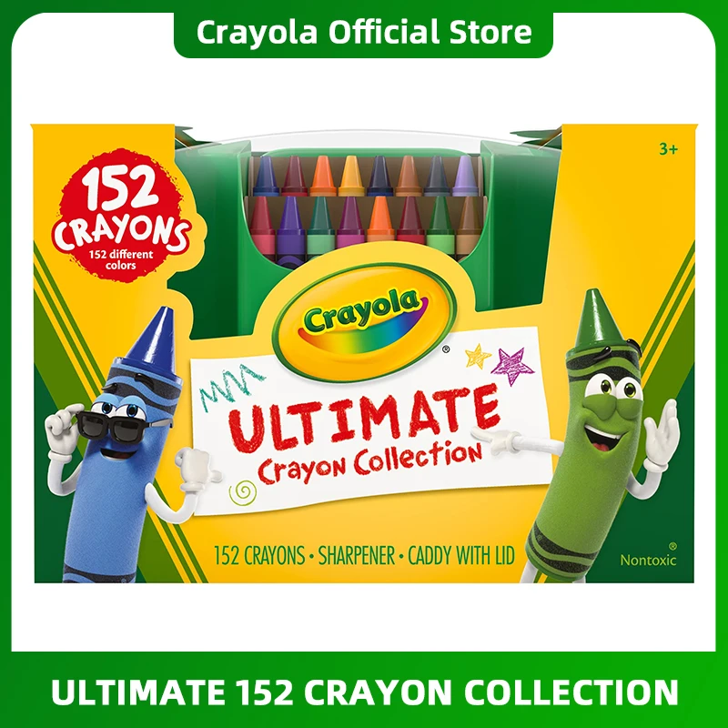 Crayola Ultimate Crayons Case Art Painting Supplies 152 Colo