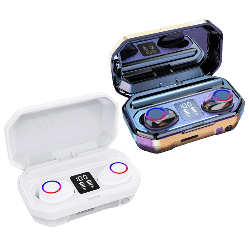 Bluetooth-наушники 5 0 50 мАч с зарядным футляром |