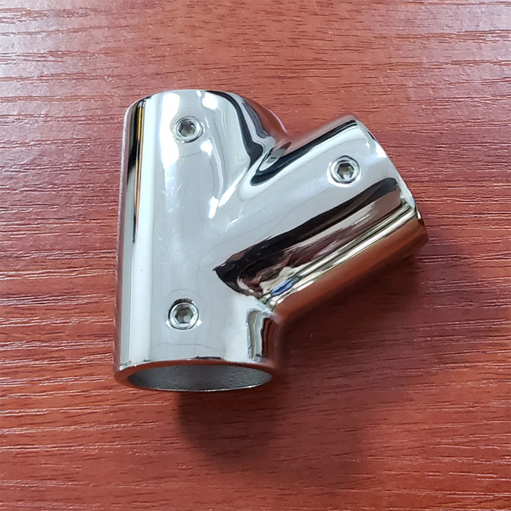 

Tee 60 Right Steel Delicate Fitting T-Branch Pipe Connector Shipping Universal Tube Connectors Clamp Sailboat