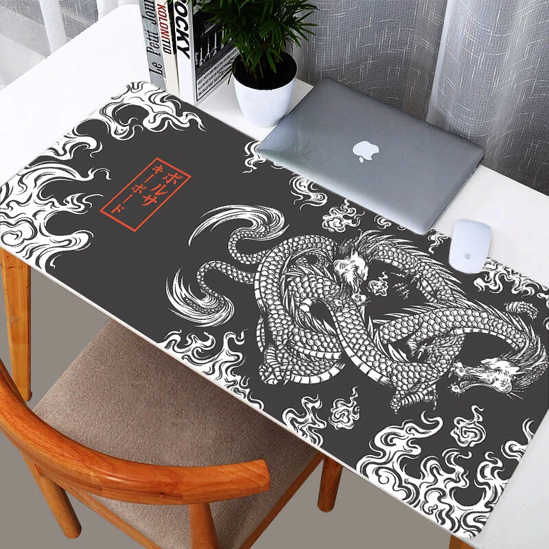 

Dragon Mat Mousepad Gamer Office Mat Mouse Pad Light Gaming Room Accessories Desk Mat Art Keyboard Mats 900x400 Mausepad Company