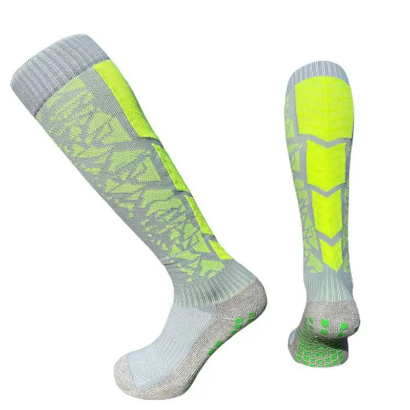 Football socks Stockings Male Sports Training Silicone Bottom anti-slip Thickening Towel Bottom Sports Socks  Soccer Socks