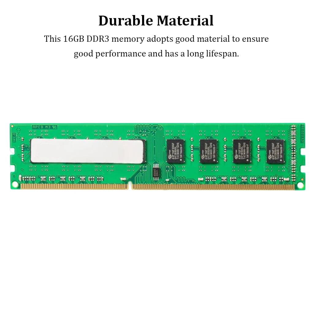 

Серверная память 16 Гб AMD, практичная Расширенная Рабочая карта DDR3 ОЗУ, детали для компьютера, для рабочего стола с хорошей производительностью