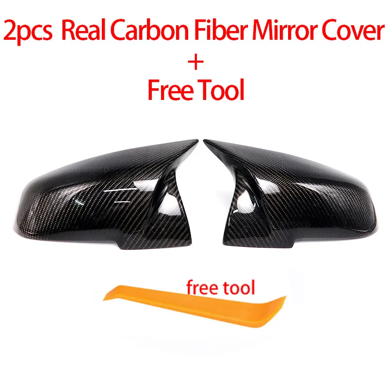 

Накладка на боковое зеркало заднего вида из настоящего углеродного волокна для BMW F20 F21 F87 M2 F23 F30 F32 F33 F34 F36 X1 E84 i3 i3S Аксессуары