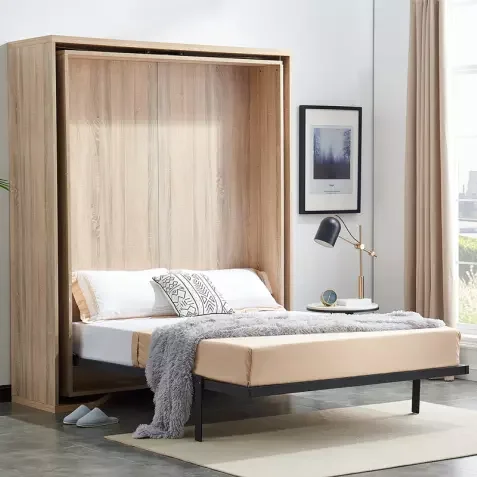 

Living room space saving furniture wall folding bed murphy bed