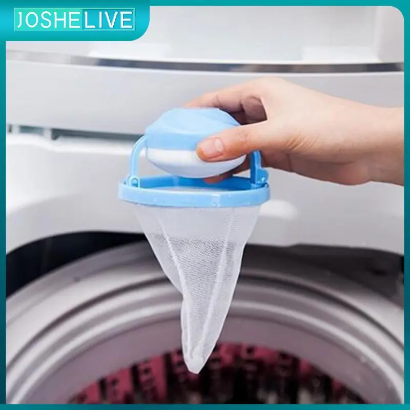 

Clothes Hair Removal Catcher Filter Mesh Pouch Cleaning Ball Bag Dirty Fiber Collector Washing Machine Filter Laundry Ball Discs