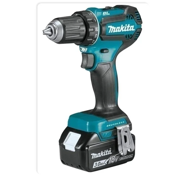 

Новинка 2022 Makita DDF485 18 в бесщеточная перезаряжаемая Ударная дрель электрическая дрель Электроинструмент 450 нм 10 мм/13 мм ударная отвертка