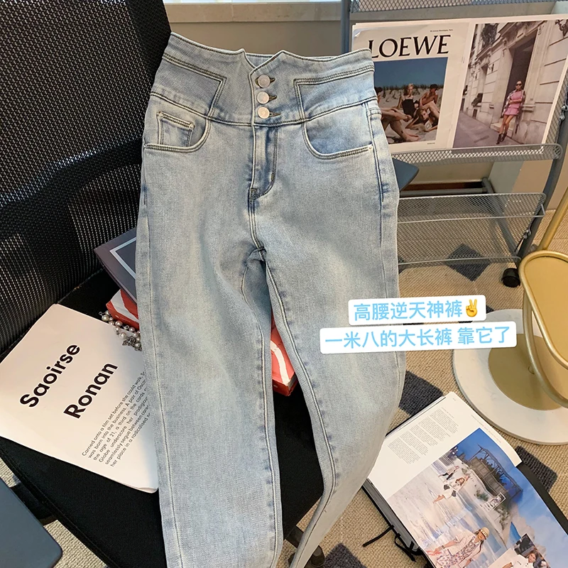 

Blue Vintage High Waist Women Jeans Fashion Streetwear Design Sense Wide Leg Jean Denim Trouser Straight Baggy Mom Denim Pants
