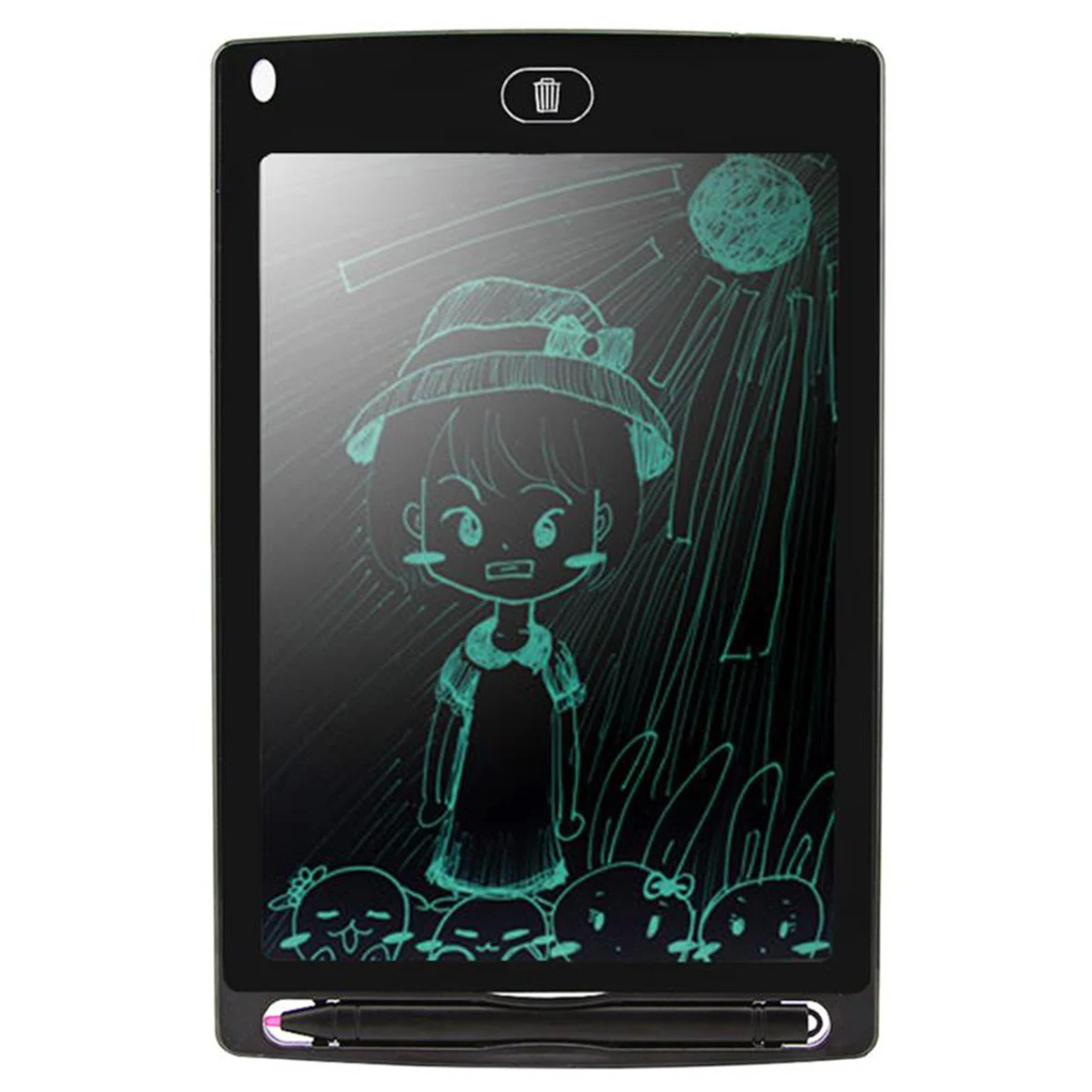 8.5 inch LCD Writing Tablet Electronic Notepad Drawing Graphics Tablet Board Message Plate Handwriting Pad Kids Family Memo