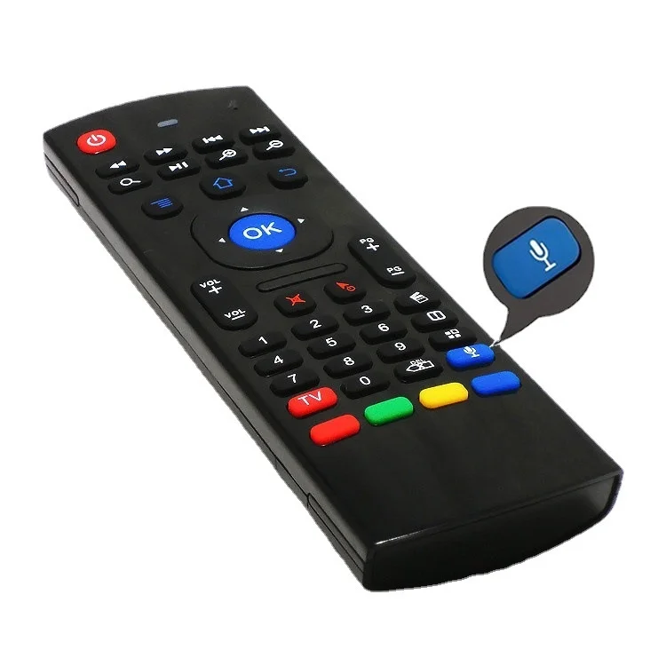 

Wireless Keyboard Fly Mouse MX3 2.4G MX3 Air Mouse Smart Voice Remote Control RF