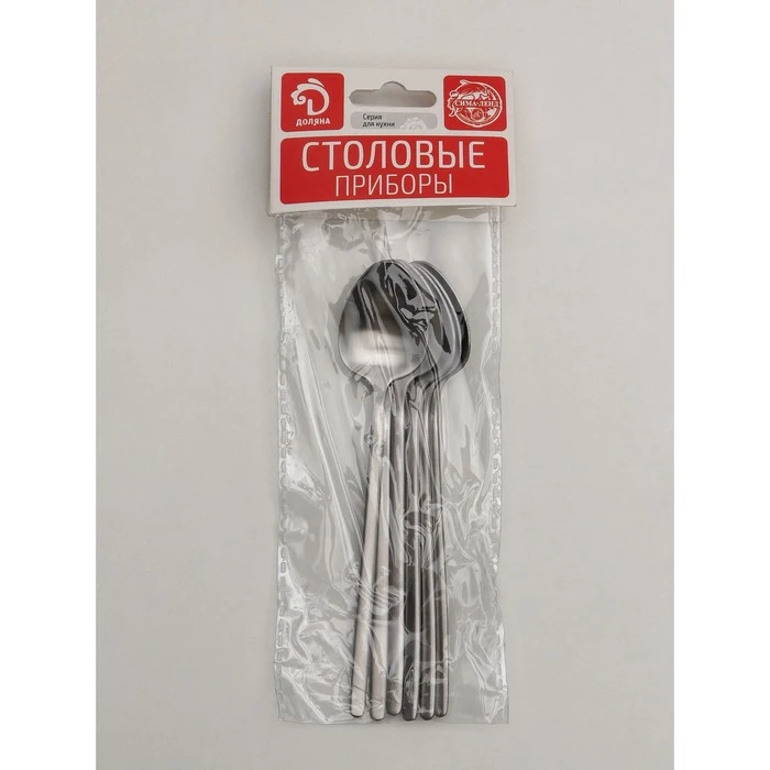 Набор ложек чайных Доляна Sentiment 14 см 6 шт | Дом и сад