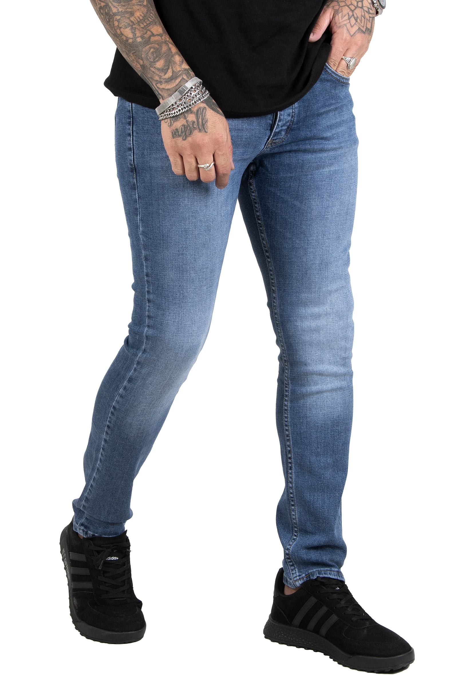 

Мужские джинсовые брюки 2200286 из лайкры