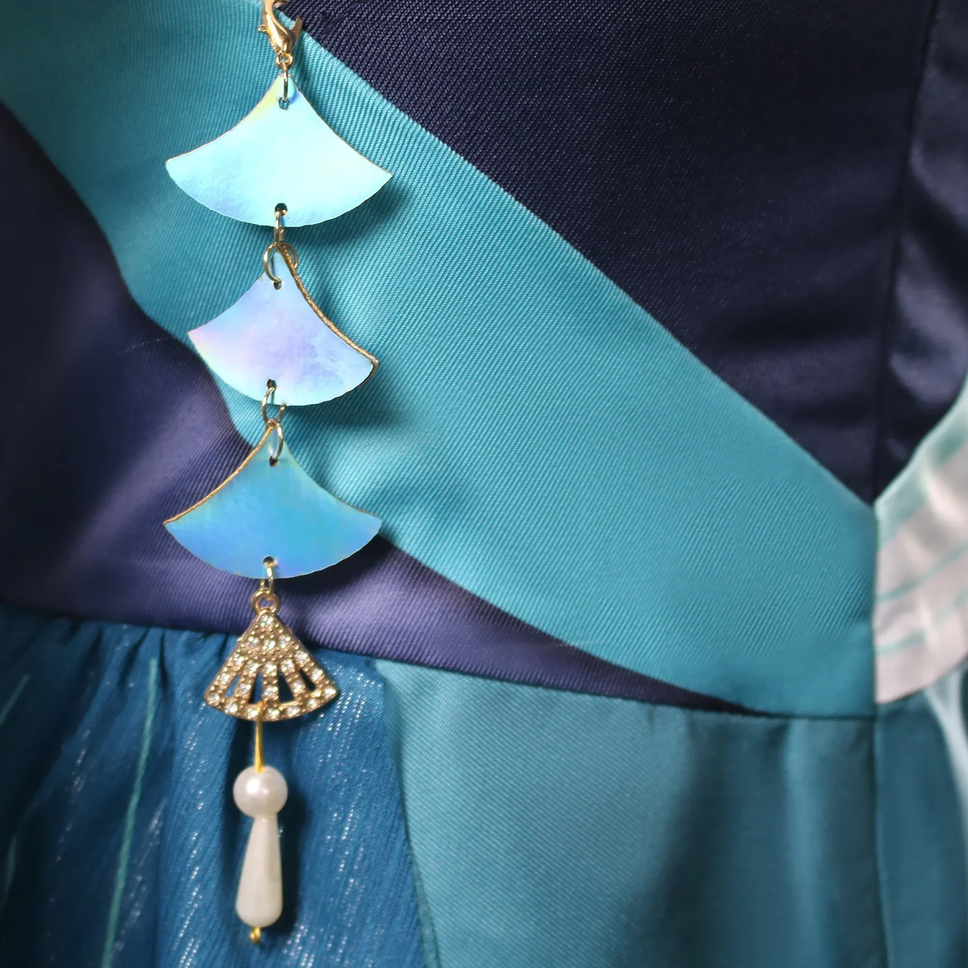 Игра Genshin Impact новый костюм Мадам Пинг для косплея парик женское элегантное платье