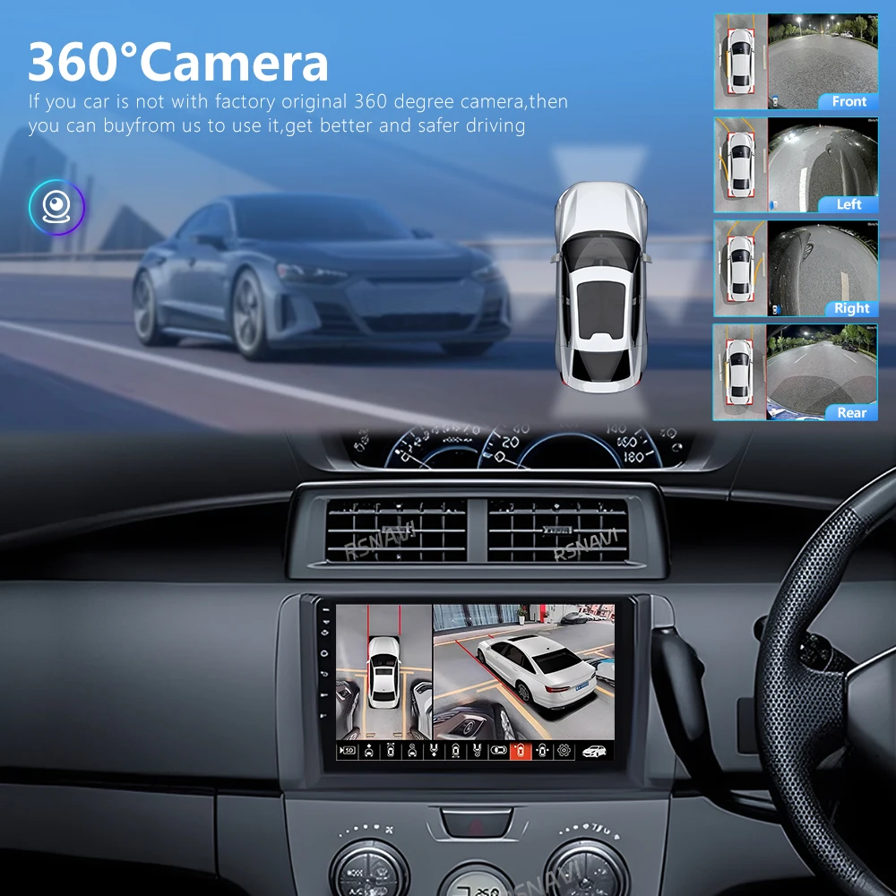 Фото Android 15 Carplay Auto 2K экран автомобильный радиоприемник мультимедийный плеер для Toyota BB 2 2005-2016 авторадио GPS стерео 2Din головное устройство 4G №3