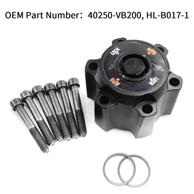 Автоматический замок ступицы колеса для Nissan патруль GU Y61 TD42 TD3.0 TD2.8 ST STI 40250-VB200 HL-B017-1