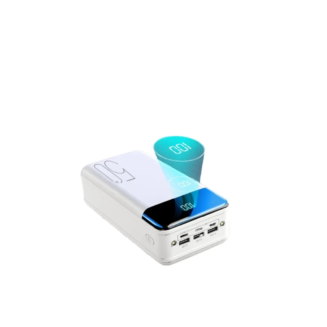

Free Shipping 100000 Mah Universal Mobile Charging Bank with 5V2.1A, Dual LED Lights and Three Inputs/outputs, Portable Charge