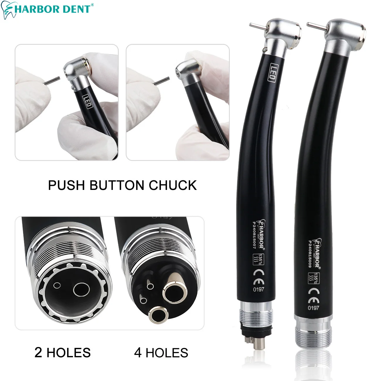 Наборы высокоскоростных и низкоскоростных наконечников для стоматологических