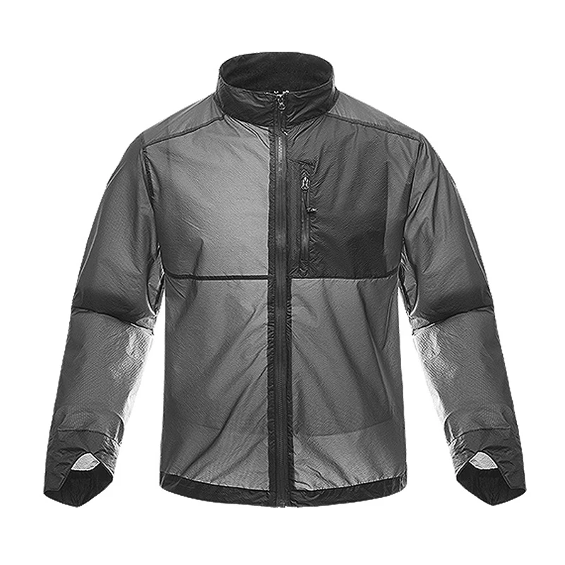 

NANCY TINO Jackets Men's Breathable Sunscreen Skin Clothing Quick-drying Army Fan Tactical Waterproof Outdoor Sports Windbreaker