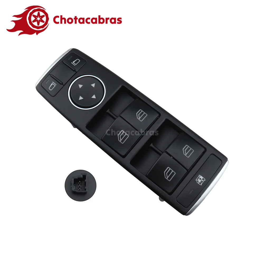 Left Power Window Master Control Switch For Mercedes Benz C200 C260 E260 E300 GLK300 A2049055402 A2049055302 Car Accessories