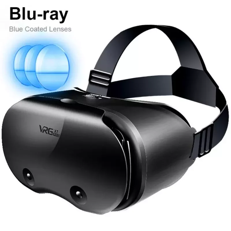 

NEW2023 Newest VRGPRO X7 VR Glasses Virtual Reality Glasses For Mobile Games 360 Movies With 5-7'' Smartphone