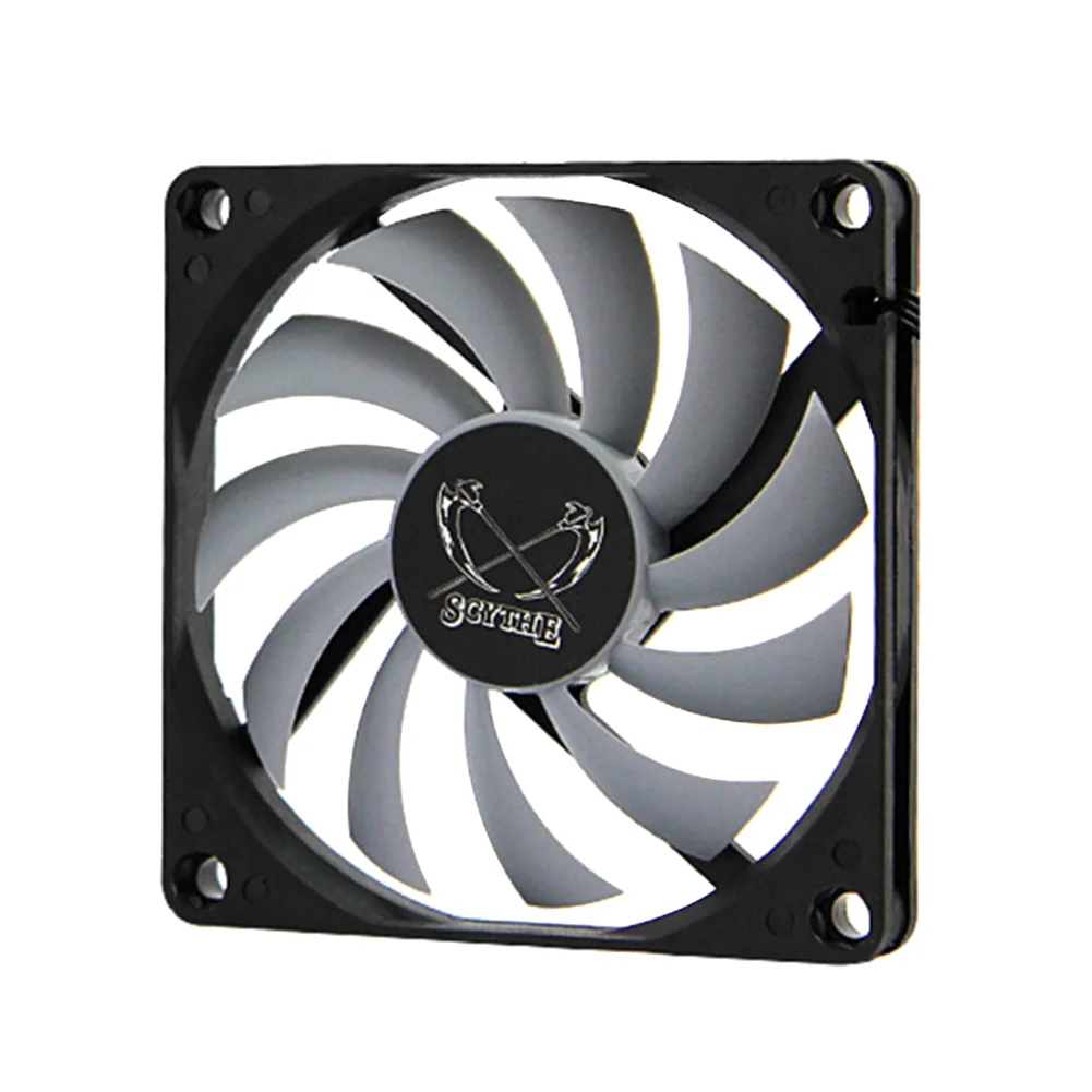 

8cm Computer PC Case Thin Fan 4 Pin 3000RPM AdjustableSpeedTemperatureControl Chassis PWM Heatsink Cooler