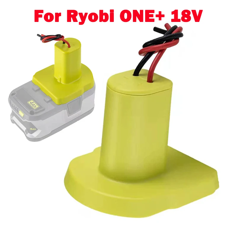 

Адаптер для аккумулятора Ryobi ONE +, 18 в, Nimh/Nicd/li-ion батарея, «сделай сам», адаптер для силовых колес, соединитель инструмента для RYOBI с проводами ...