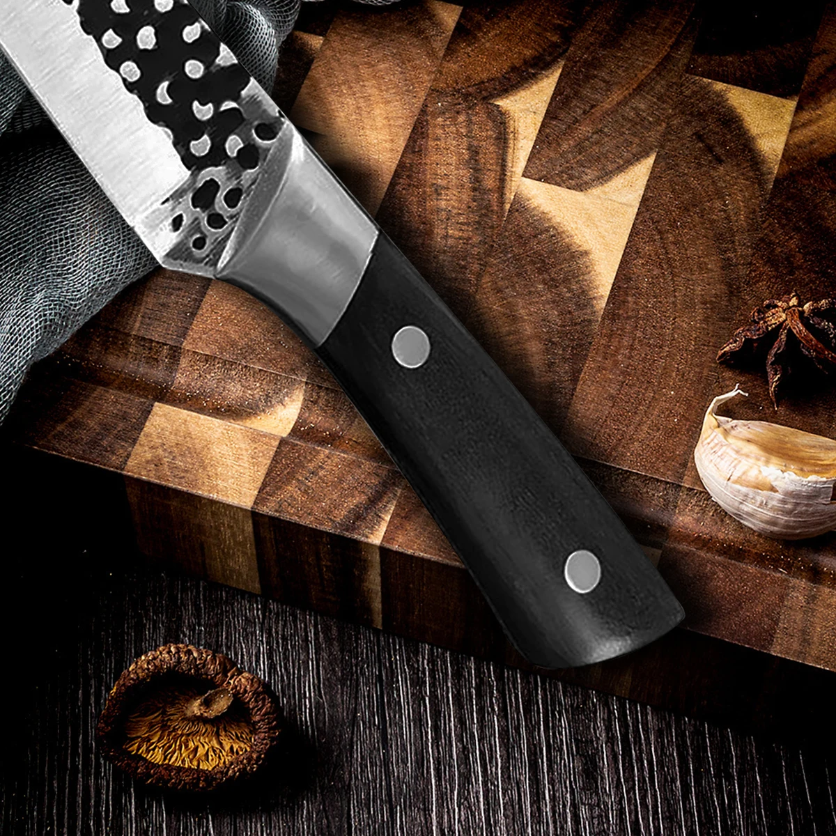 Кованый нож из нержавеющей стали кованый мясника бытовой кухонный для нарезки