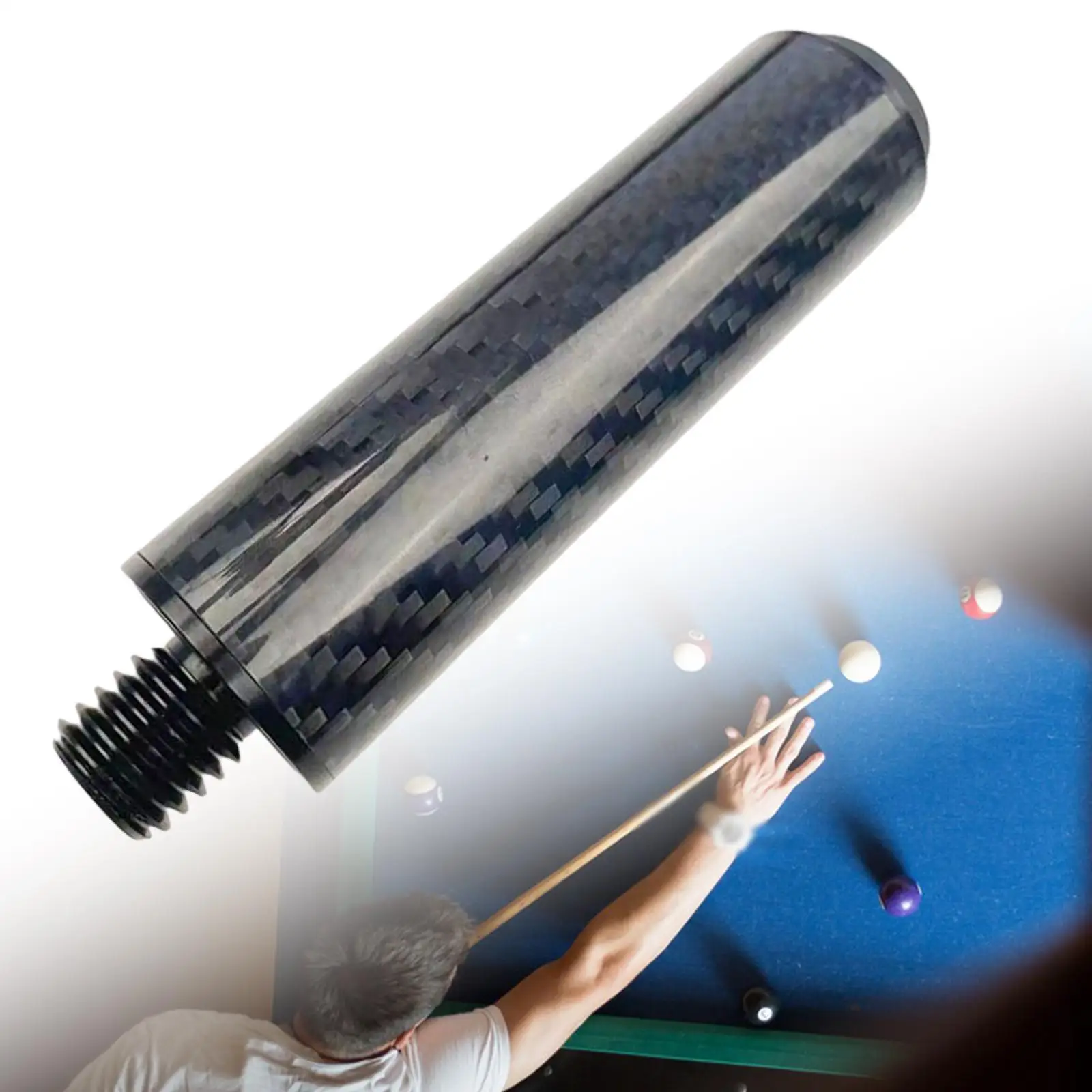 Удлинитель бильярдного кия конца палочек для Портативный с сумкой на шнурке