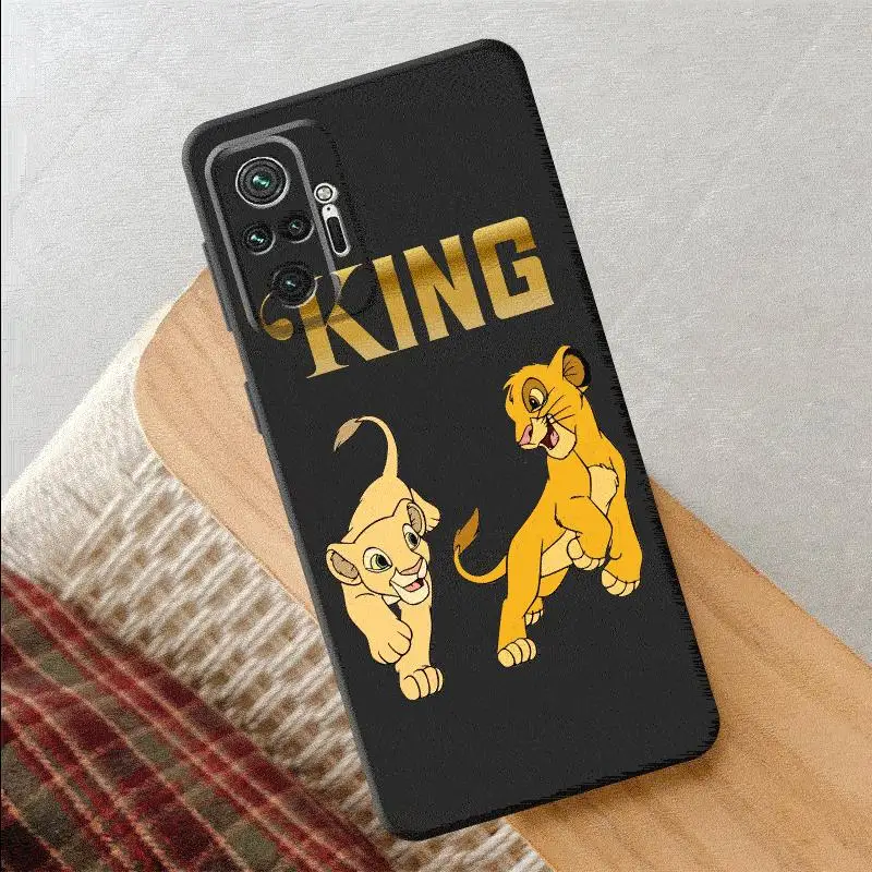 Чехол для телефона Disney The Lion King Xiaomi Redmi Note 7 8 T S 10 11 12 Pro ProPlus 13