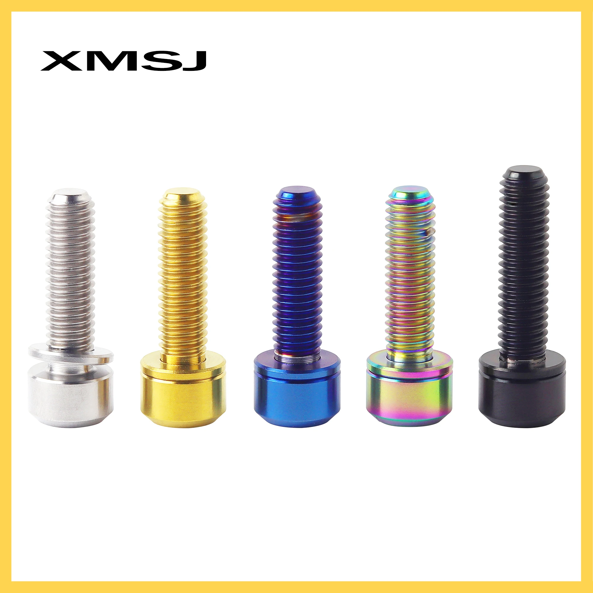 Велосипедный стержень XMSJ винт для руля велосипеда M5x16 18 20 мм шестерни переднего