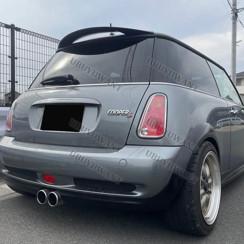 Фото Спойлер-«утиный хвост» из карбона для задней крышки багажника Mini R50 R51 R53 Cooper S 2001-2006 №2