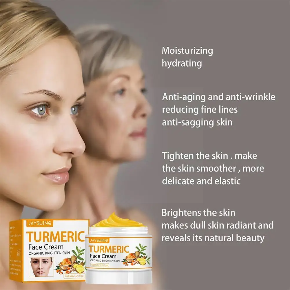 

30ml Turmeric Face Cream Repair Acnes Scar Dark Spot Moisturizer Care Lightening Acne Whitening Product Treatment Skin Agai S0N7