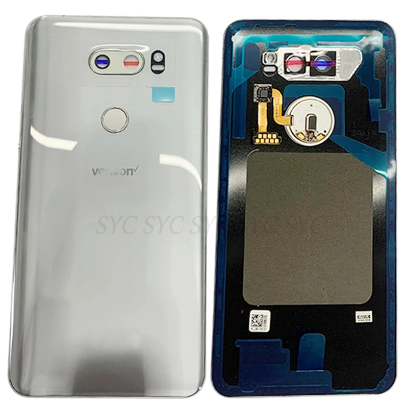 Задняя крышка батарейного отсека для LG V30 задняя с логотипом объектива камеры