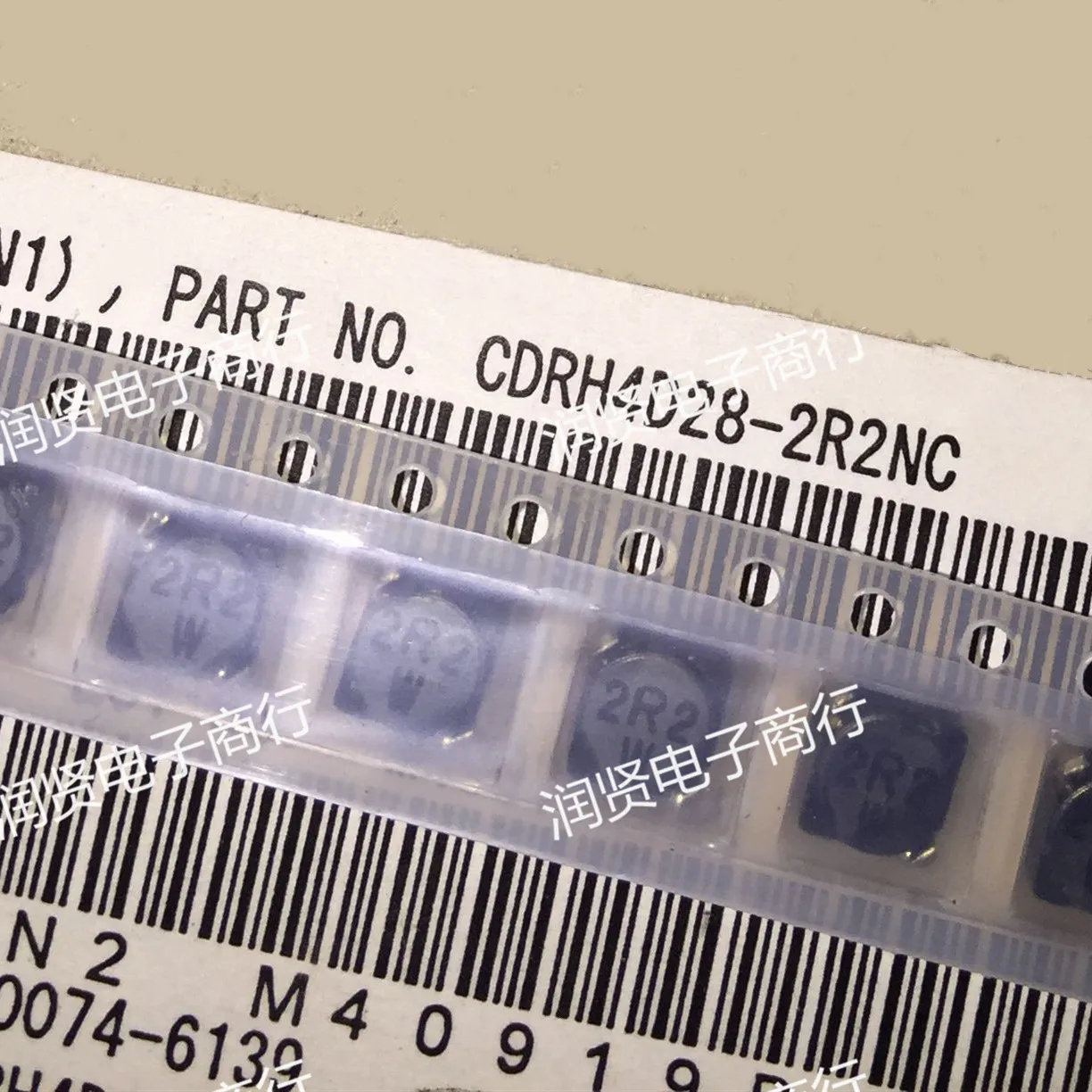 10PCS CDRH4D28-2R2NC 4D28 2.2UH 2.04A SMD Wirewound Power Inductors Brand new original