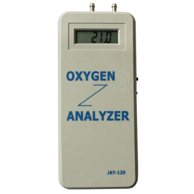 

Portable gas meter oxygen analyzer