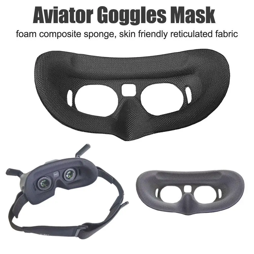 

Foam Padding Sponge Eye Pad Mask Protective Cover Mask Anti-leakage Light For DJI Avata Goggles 2 Flying Eye Glasses Accessories