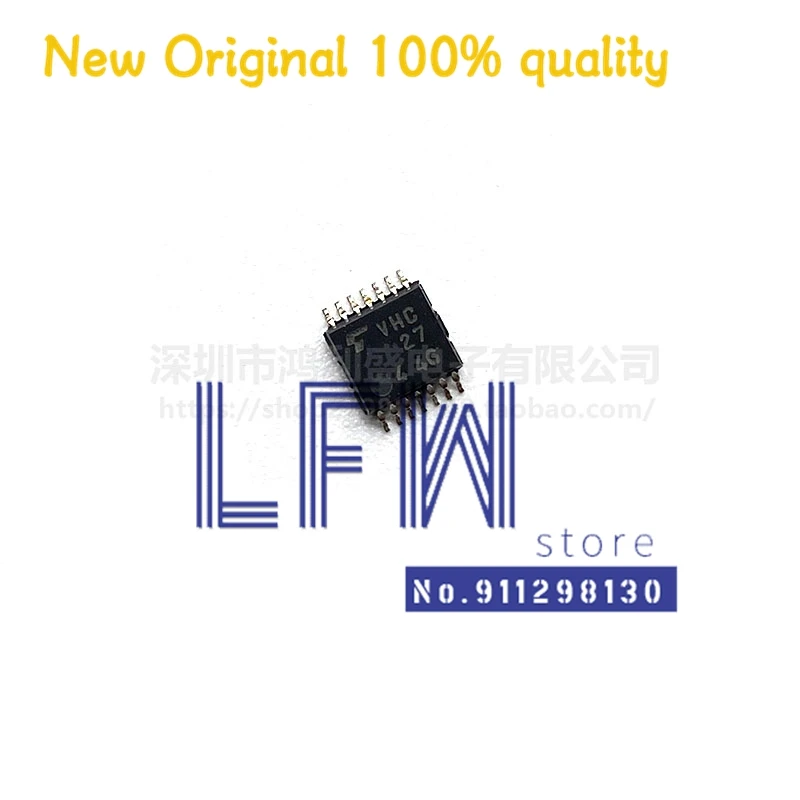 

Набор схем TC74VHC27FT TC74VHC27F TC74VHC27 74VHC27 VHC27 VHC27 TSSOP14, 10 шт./Лот, новая и оригинальная модель 100%